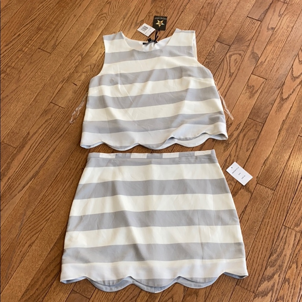 Living Doll 2 piece Skirt/Shirt (Junior sized XL)